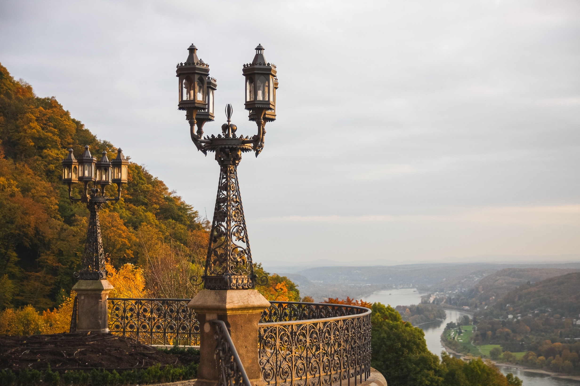 Blick auf Königswinter im Rhein-Sieg-Kreis
