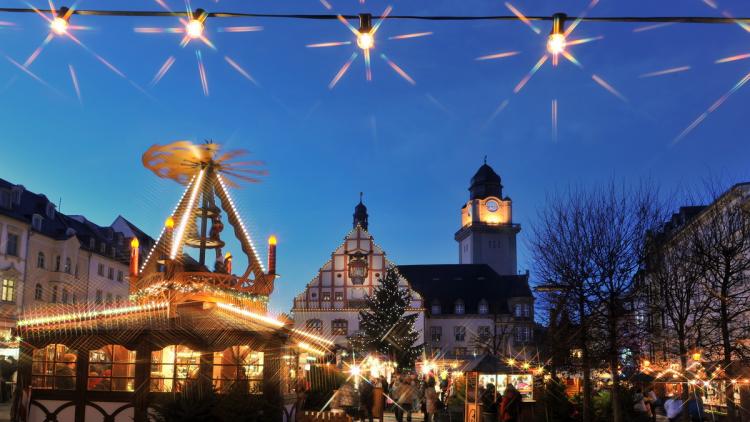 Bild Weihnachtsmarkt Plauen