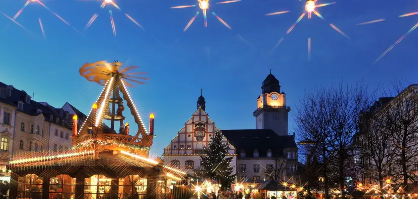Bild Weihnachtsmarkt Plauen